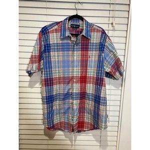 Ralph Lauren Short Sleeve Button‎ Up Shirt - Size XLT